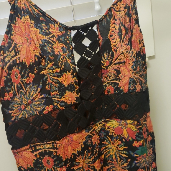 Orange Floral Romper - Topshop - Picture 4 of 10